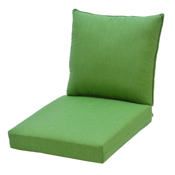 Plantation Patterns, LLC Fern 2-Piece Deep Seating Outdoor Lounge Chair Cushion
