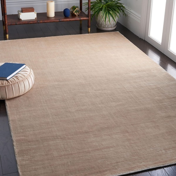 Mirage 5 ft. x 8 ft. Stone Solid Color Area Rug