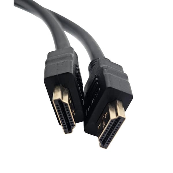 50 ft. High-Speed 4K HDMI (26AWG) with Ethernet CL2 In-Wall Rated Black Cable