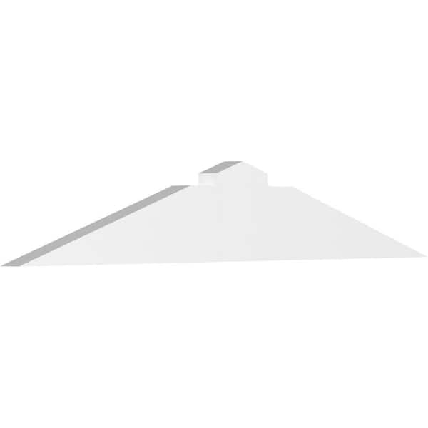 Ekena Millwork Portland 48 in. W x 8 in. H x 2 in. D Signature Polyurethane Bracket