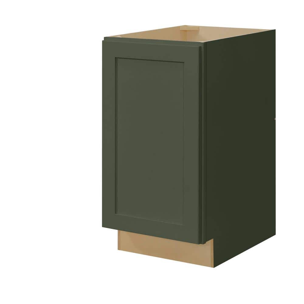 Avondale 18 in W x 24 in D x 34.5 in H Ready to Assemble Plywood Shaker Double Trash Can Kitchen Cabinet in Fern Green price history on PriceWatchPro