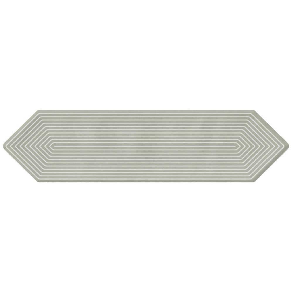 "Ceramic Decor Picket Hexagon Subway 3""x 12""x 10mm Wall Tile Sample - Sage (1 Tile PC/Each)" price history on PriceWatchPro