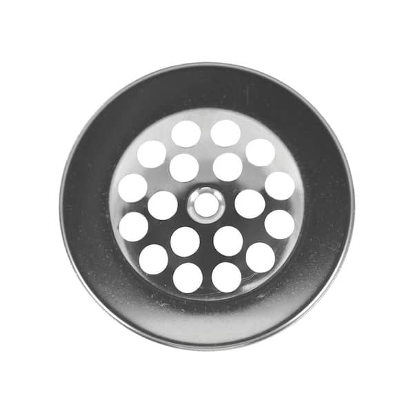 DANCO 2-7/8 in. Bath Grid Strainer with Screw in Chrome 88926 - The Home  Depot
