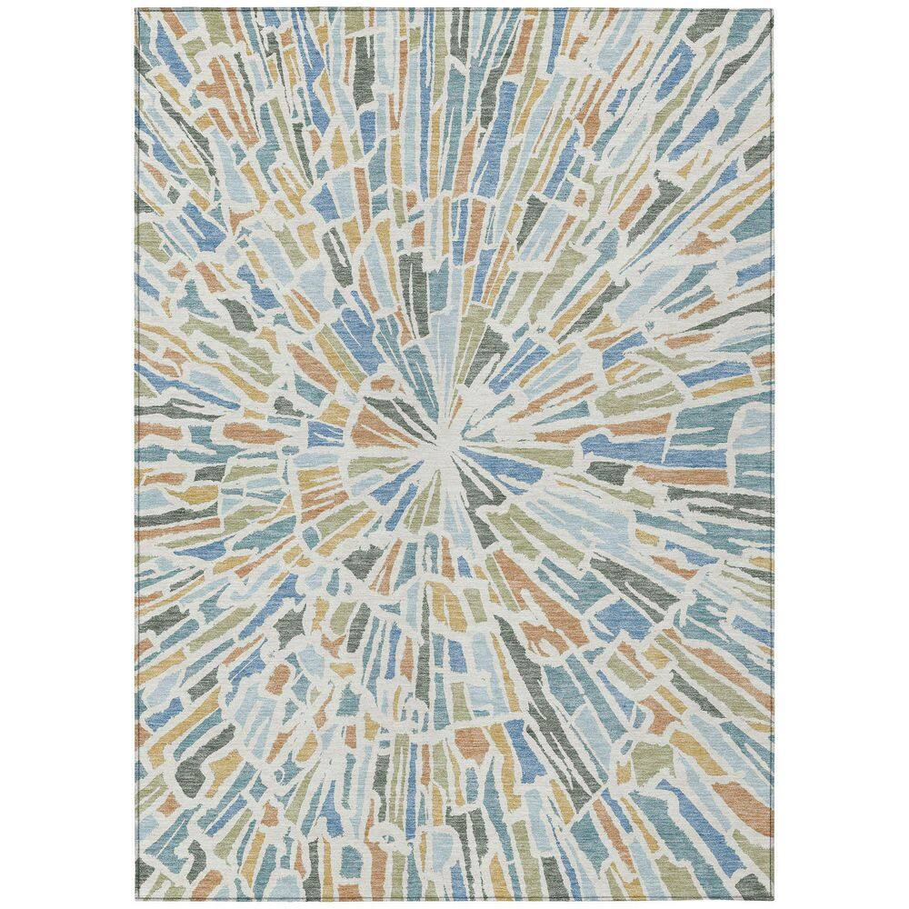Chantille Machine Washable Indoor/Outdoor Abstract ACN2514 Blue 8 ft. x 10 ft. Area Rug price history on PriceWatchPro