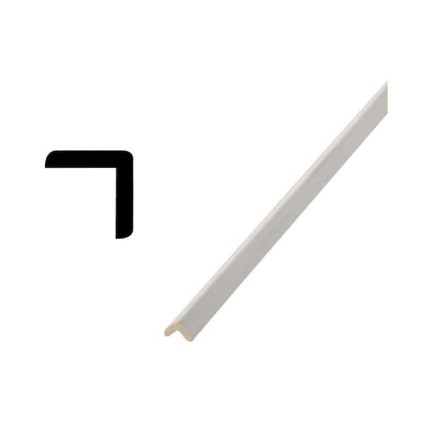 WM 205 1-1/8 in. x 1-1/8 in. Primed Finger-Jointed Outside Corner Moulding