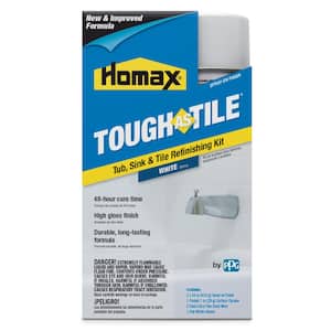 32 oz. White Tough as Tile Aerosol Tub, Sink, and Tile Refinishing Kit