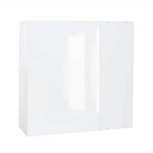Quick Assemble Modern Style, White Gloss 36 x 30 in. Blind Wall Kitchen Cabinet (36 in. W x 12 in. D x 30 in. H)