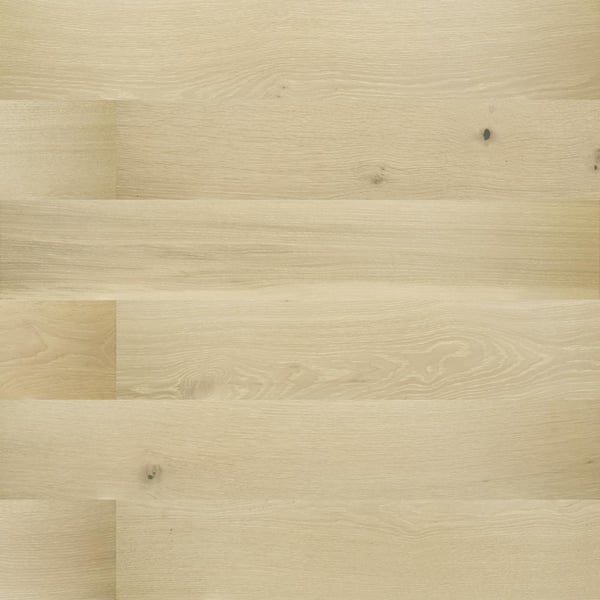 A&A Surfaces Woodridge Dula Ash Oak in. T x 6.5 in. W Waterproof Wire Brushed Engineered Hardwood Flooring (21.7 sq. ft./Case)