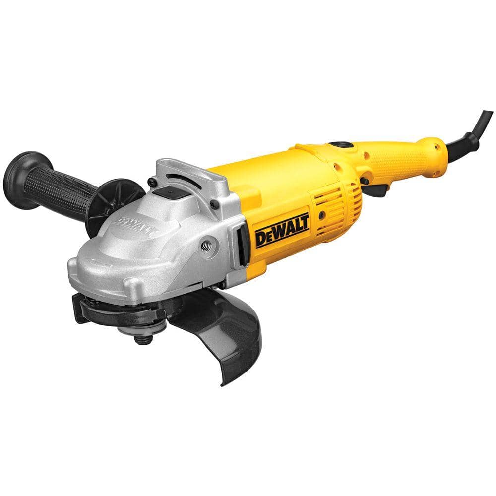 15 Amp Corded 9 in. Large Angle Grinder with Guard Kit (2 Accessories)