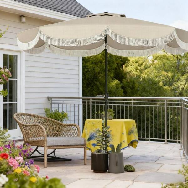 buy bamboo patio umbrella 7 Ft. Sea Grass Umbrella  Folding Bamboo Pole Design