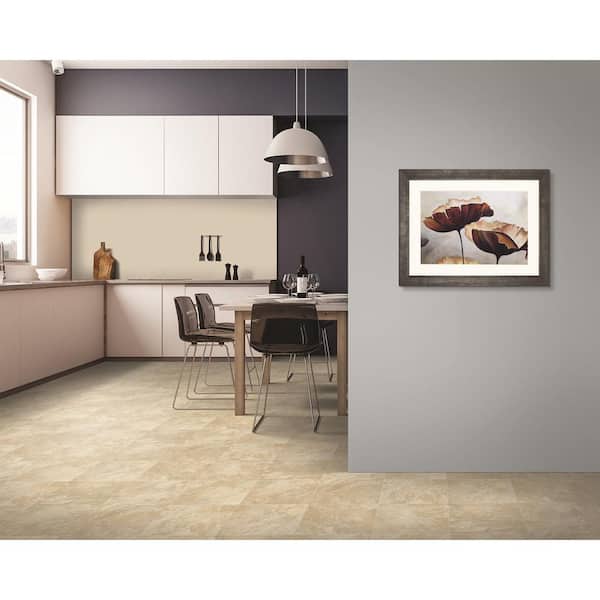 Take Home Sample - Buena Vista Tile 10 MIL 6 in. x 9 in. Waterproof Vinyl Sheet Flooring