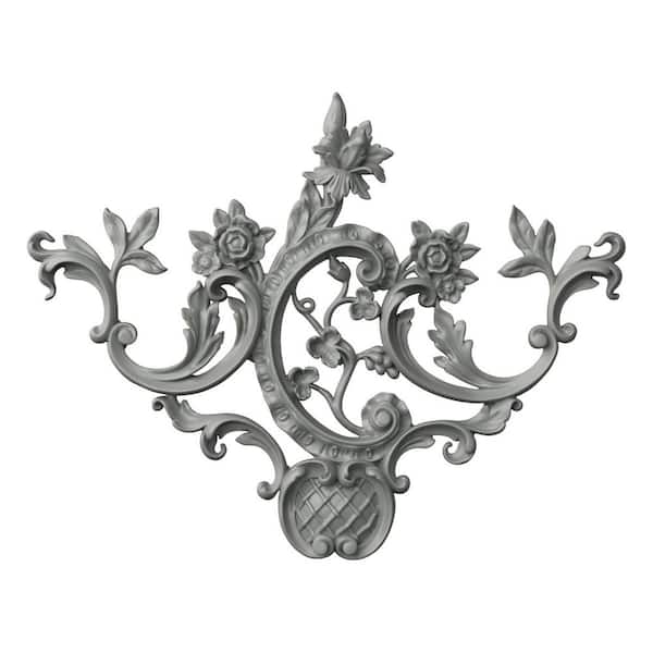 Ekena Millwork | 15 1/4"W X 6 1/4"H X 1"P Versailles Ribbon Onlay