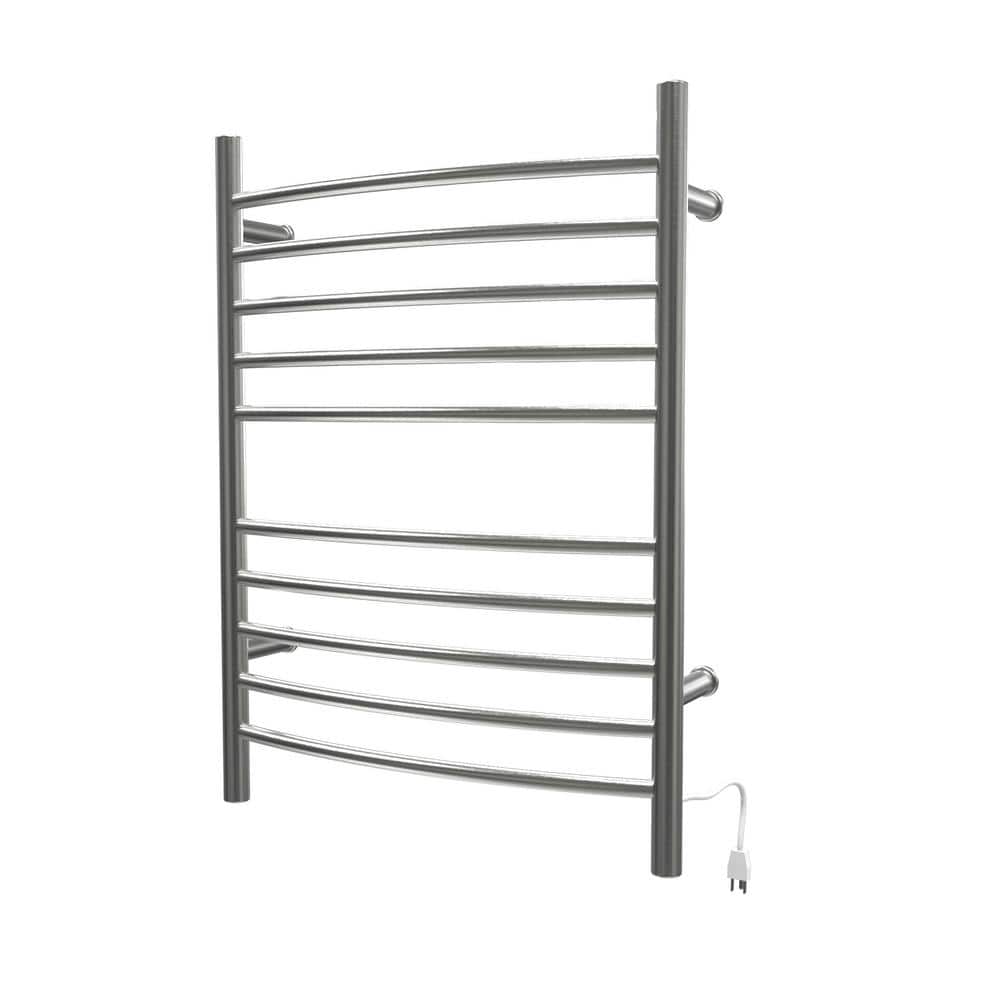 Polished Nickel Wall Mounted Stainless Steel Towel Warmer