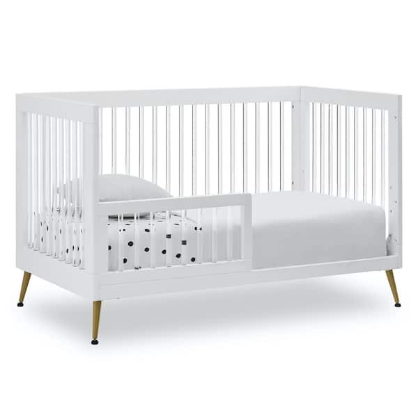 Delta Children - Aerin 4-in-1 Convertible Crib - Aged Oak (845