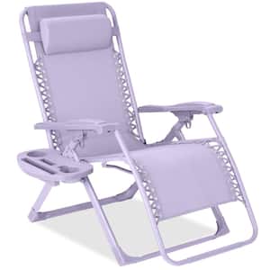 Best Choice Products Snow Zero Gravity Folding Patio Recliner with