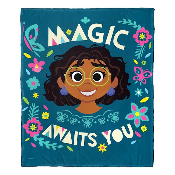 THE NORTHWEST GROUP Disney's Encanto Mirabel Silk Touch Multi-Colored Throw Blanket