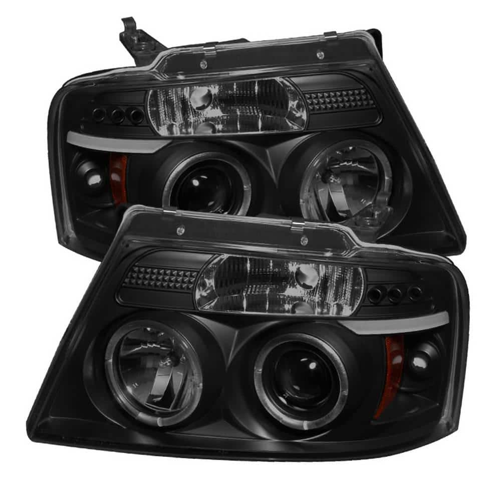 Spyder Auto Ford F150 04-08 Projector Headlights - Version 2 - LED