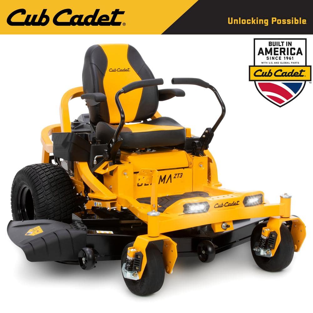 Cub Cadet Ultima ZT3 60 in Fabricated Deck 24 HP V-Twin Kawasaki FS Series Engine Gas Zero Turn Mower with Front Wheel Suspension -  17AZEAC5A10