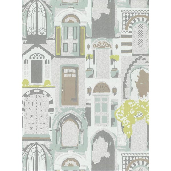 York Wallcoverings Knock Knock Paper Strippable Roll Wallpaper (Covers 57.2 sq. ft.)