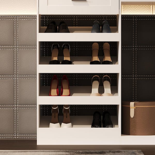 ふふ FUFU & GAGA FUFU&GAGA Customizable Corner Wardrobe: Modular
