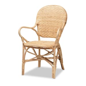 Genna Natural Rattan Dining Chair
