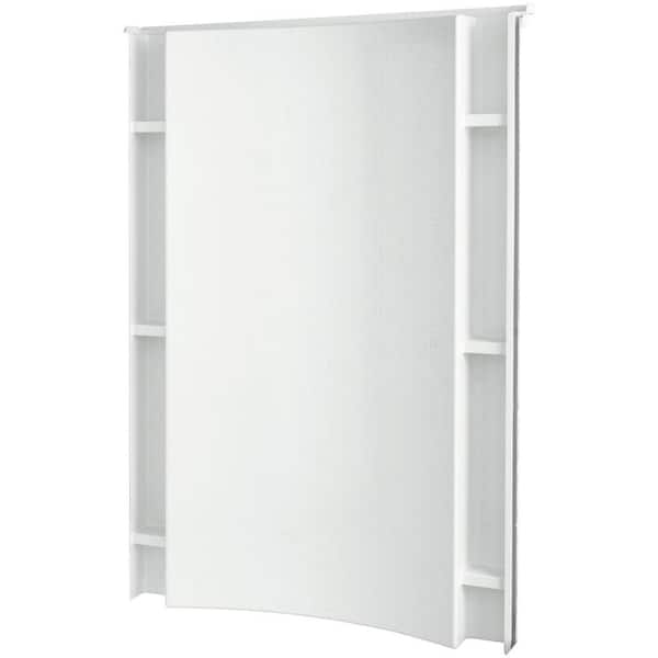 STERLING Accord 1-1/4 in. x 48 in. x 77 in. 1-piece Direct-to-Stud Shower Back Wall in White