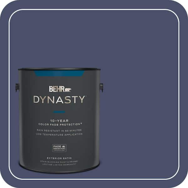 BEHR DYNASTY 1 gal. #PPU15-18 Vintage Velvet Satin Enamel Exterior Stain-Blocking Paint & Primer