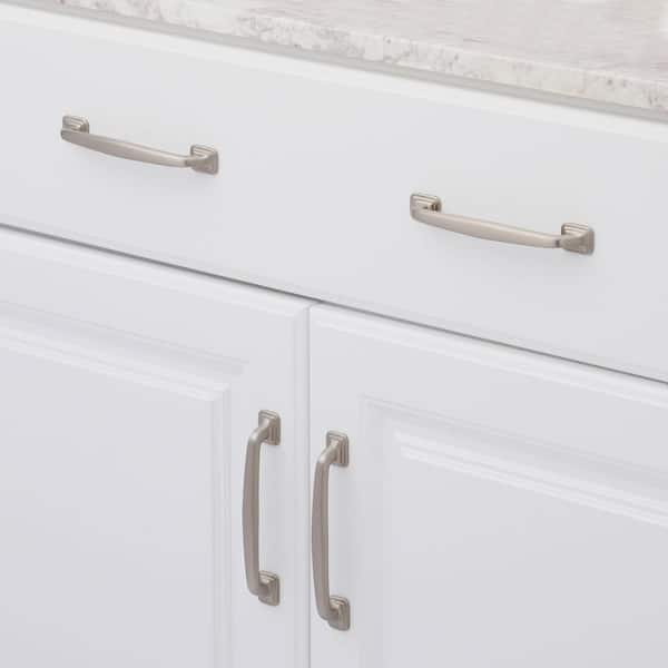 Grayson 5 in. (127 mm) Center-to-Center Satin Nickel Bar Drawer Pull