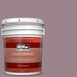 5 gal. Home Decorators Collection #HDC-CL-05 Orchard Plum Extra-Durable Flat Interior Paint & Primer