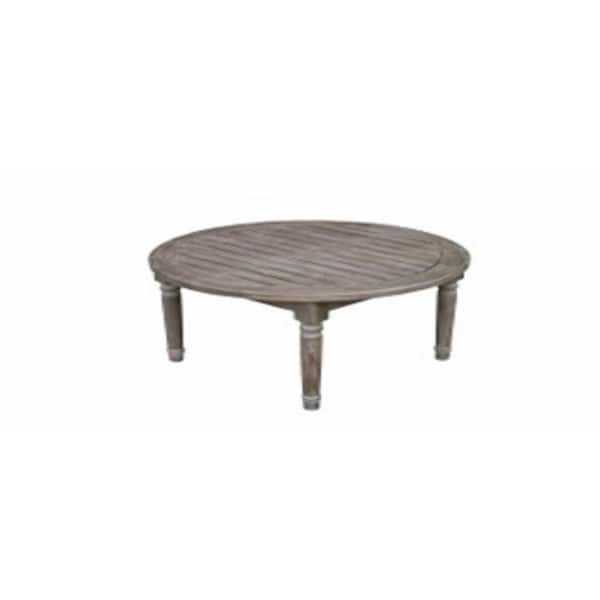 Home Decorators Collection Lakewood 36 in. Teak Outdoor Coffee Table