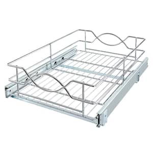 14 in. W Wire Pull-Out Basket