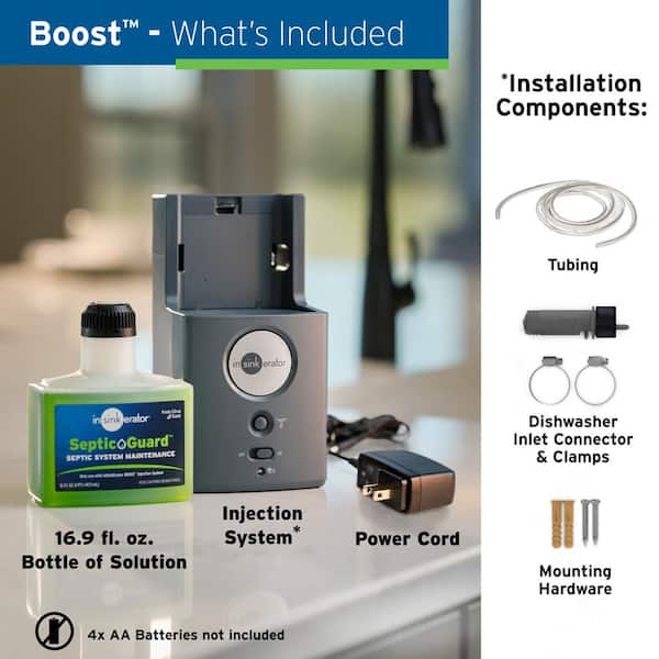 InSinkErator Septic Safe Boost Injection System for Garbage