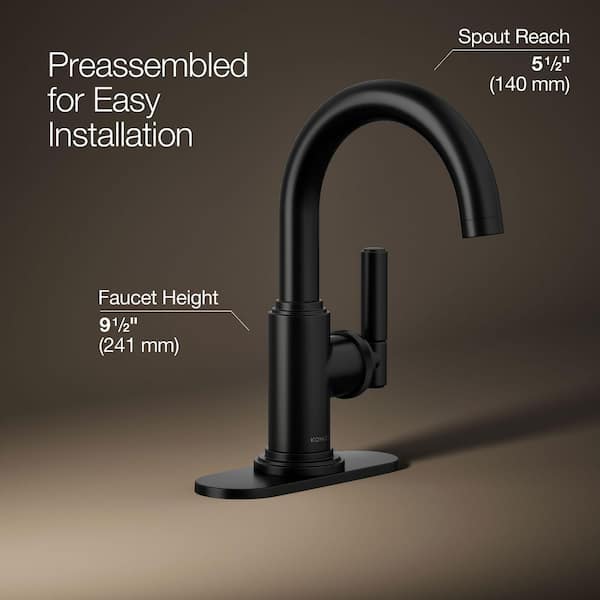 KOHLER Torrington Single Handle Single Hole Bathroom Faucet in