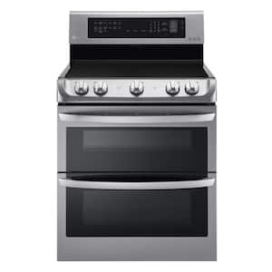 7.3 cu. ft. Double Oven Electric Range with ProBake Convection, Self Clean and EasyClean in Stainless Steel