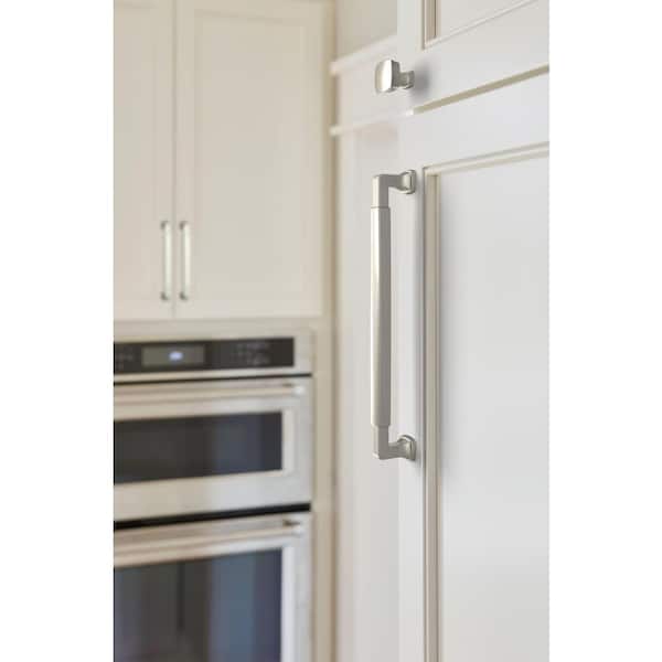 Stature 8-13/16 in. (224mm) Classic Satin Nickel Bar Cabinet Pull