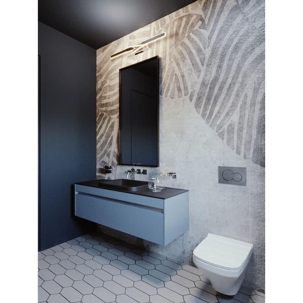 Twist 4 in. 18-Light Satin Nickel Integrated LED Vanity Light with White Acrylic Shade price history on PriceWatchPro