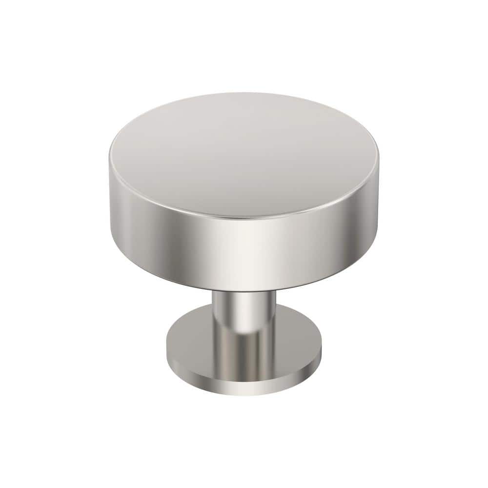 Radius 1-1/4 in. (32 mm) Modern Polished Nickel Round Cabinet Knob price history on PriceWatchPro