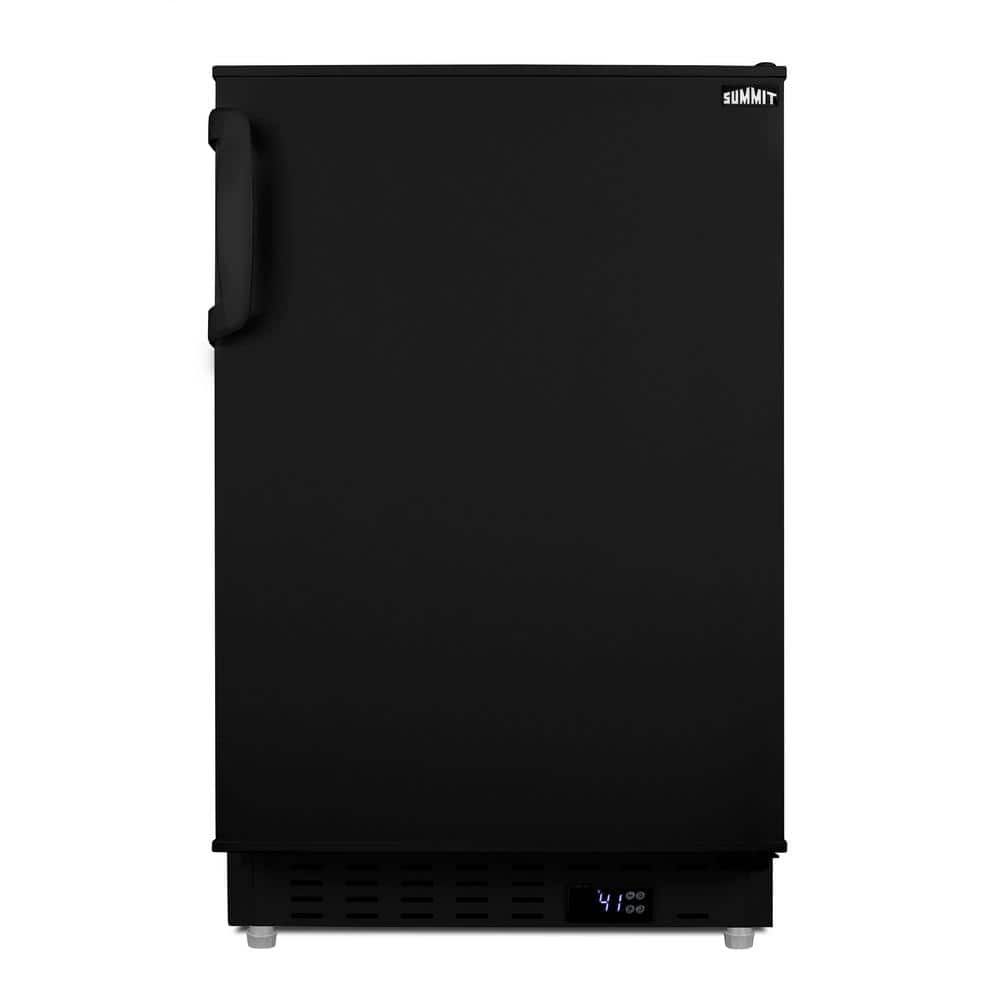 Summit Appliance 20 in. 3.53 cu. ft. Mini Refrigerator in Black without Freezer, ADA Compliant