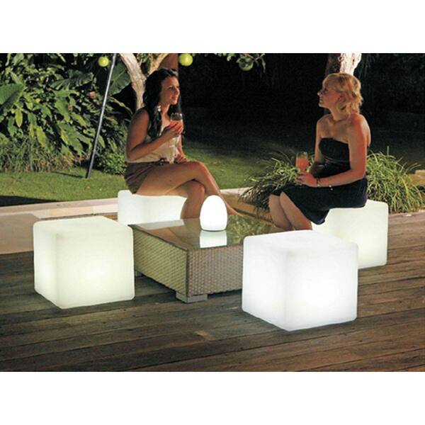 outdoor cube stool