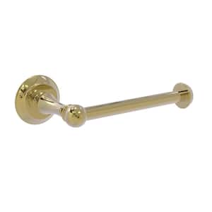 Essex Euro Style Toilet Paper Holder in Unlacquered Brass