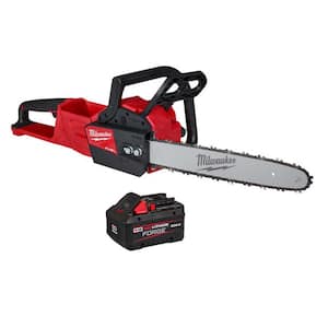 M18 FUEL 18V 16 in. Brushless Cordless Battery Powered Chainsaw with (1) 8.0 Ah FORGE Battery