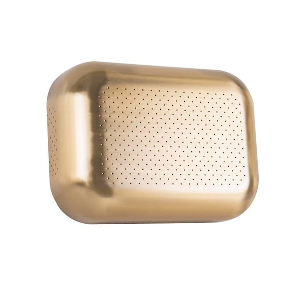 Wired Classic 2-Note Doorbell Chime for Front Door, Single-Note for Second Entrance, Brass Finish