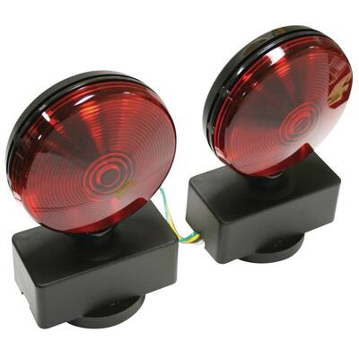 Red/Red Magnetic Base Tow Light