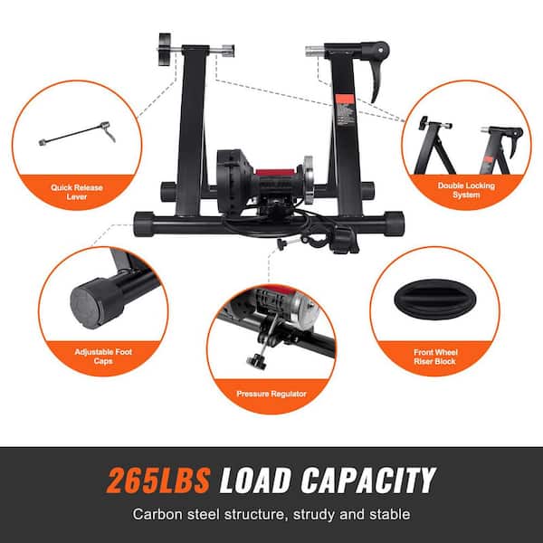 SKYSHALO Bike Trainer Stand, Magnetic Stationary Bike Stand