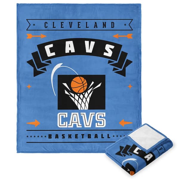 THE NORTHWEST GROUP NBA Hardwood Classic Cavaliers Multicolor Polyester Silk Touch Throw Blanket