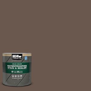 1 qt. #PPU5-02 Aging Barrel Solid Color Waterproofing Exterior Wood Stain and Sealer