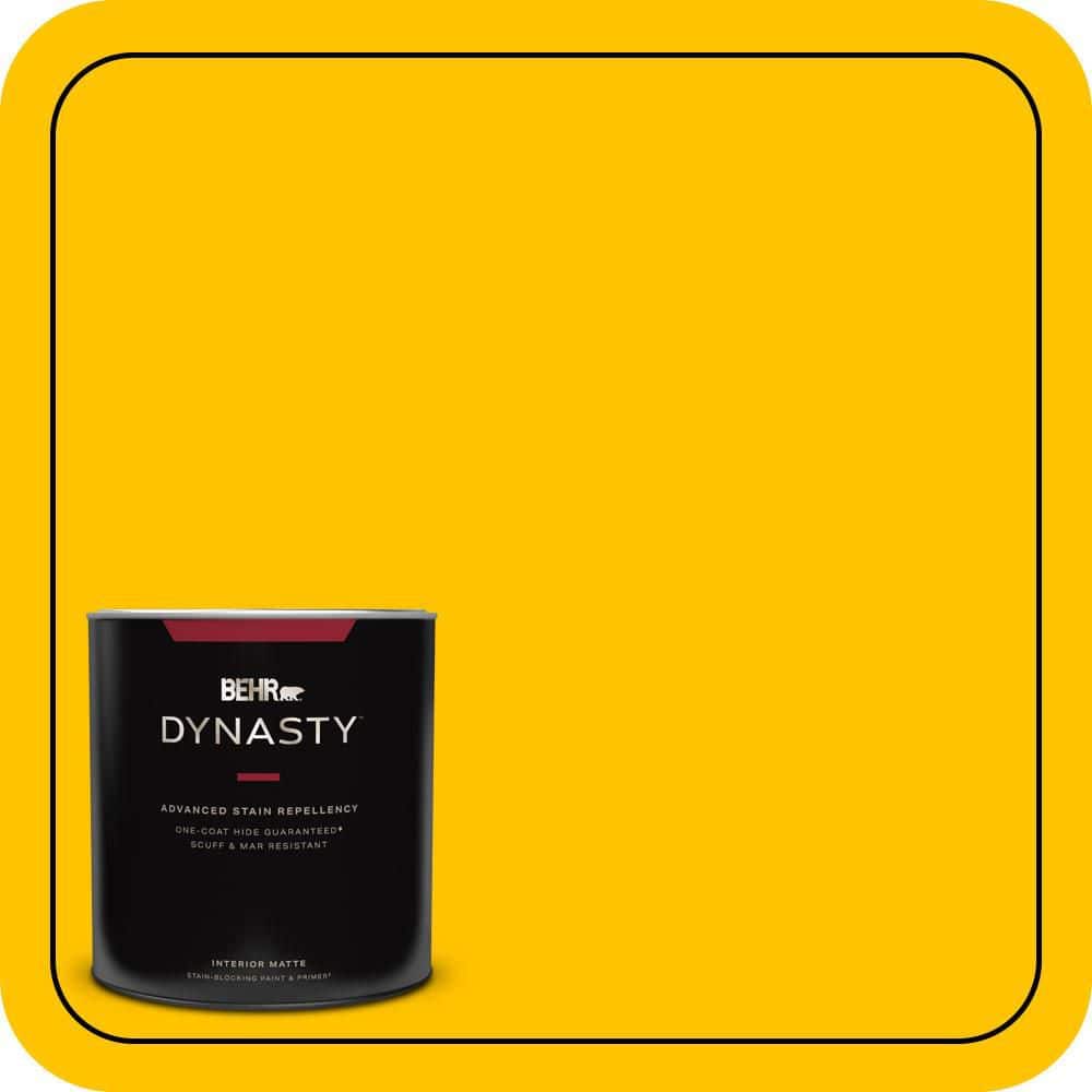 1 qt. #S-G-370 Citrus Splash Matte Interior Stain-Blocking Paint and Primer price history on PriceWatchPro