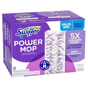 Power Mop Mopping Pad Refills (8-Count)