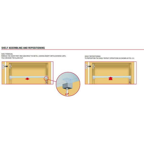 Metal Shelf Pin (Duplo) - 3 mm and 5mm - Richelieu Hardware