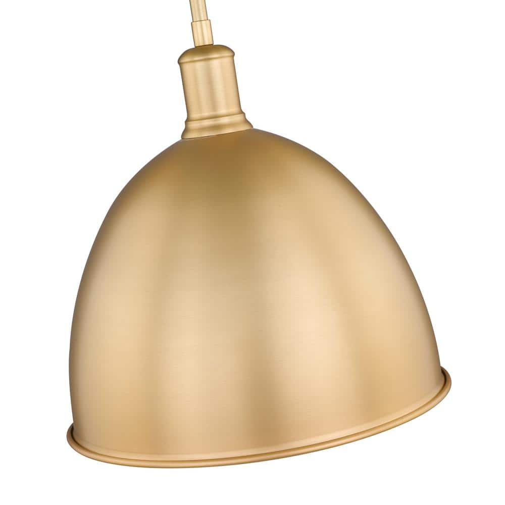 Classic Brass 12.5" Indoor/Outdoor LED Pendant Light